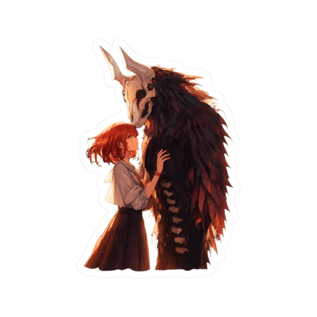 Chise Hatori Ancient Magus Bride Anime Girl Gentle Magical Connection Sticker | The Ancient Magus' Bride - alternate angle 3, merchandise