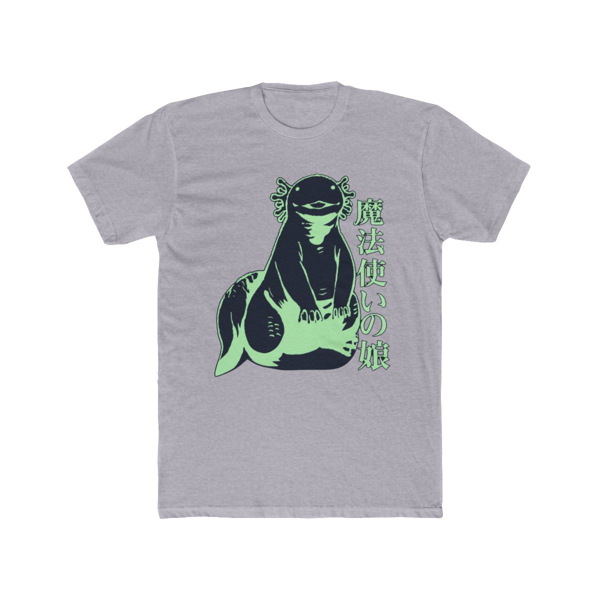 The Ancient Magus Bride Axolotl Salamander T Shirt Shirt Size XL Navy Blue | The Ancient Magus' Bride