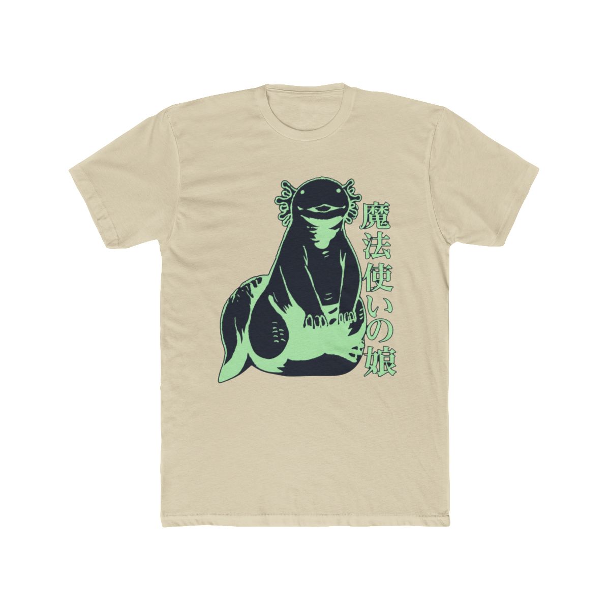 The Ancient Magus Bride Axolotl Salamander T Shirt Shirt Size XL Navy Blue | The Ancient Magus' Bride - alternate angle 4, merchandise