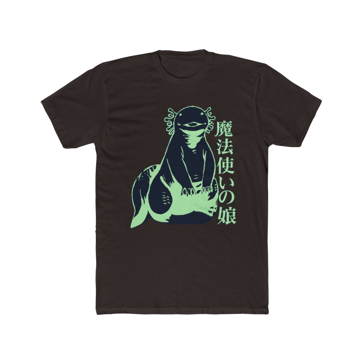 The Ancient Magus Bride Axolotl Salamander T Shirt Shirt Size XL Navy Blue | The Ancient Magus' Bride - alternate angle 3, merchandise