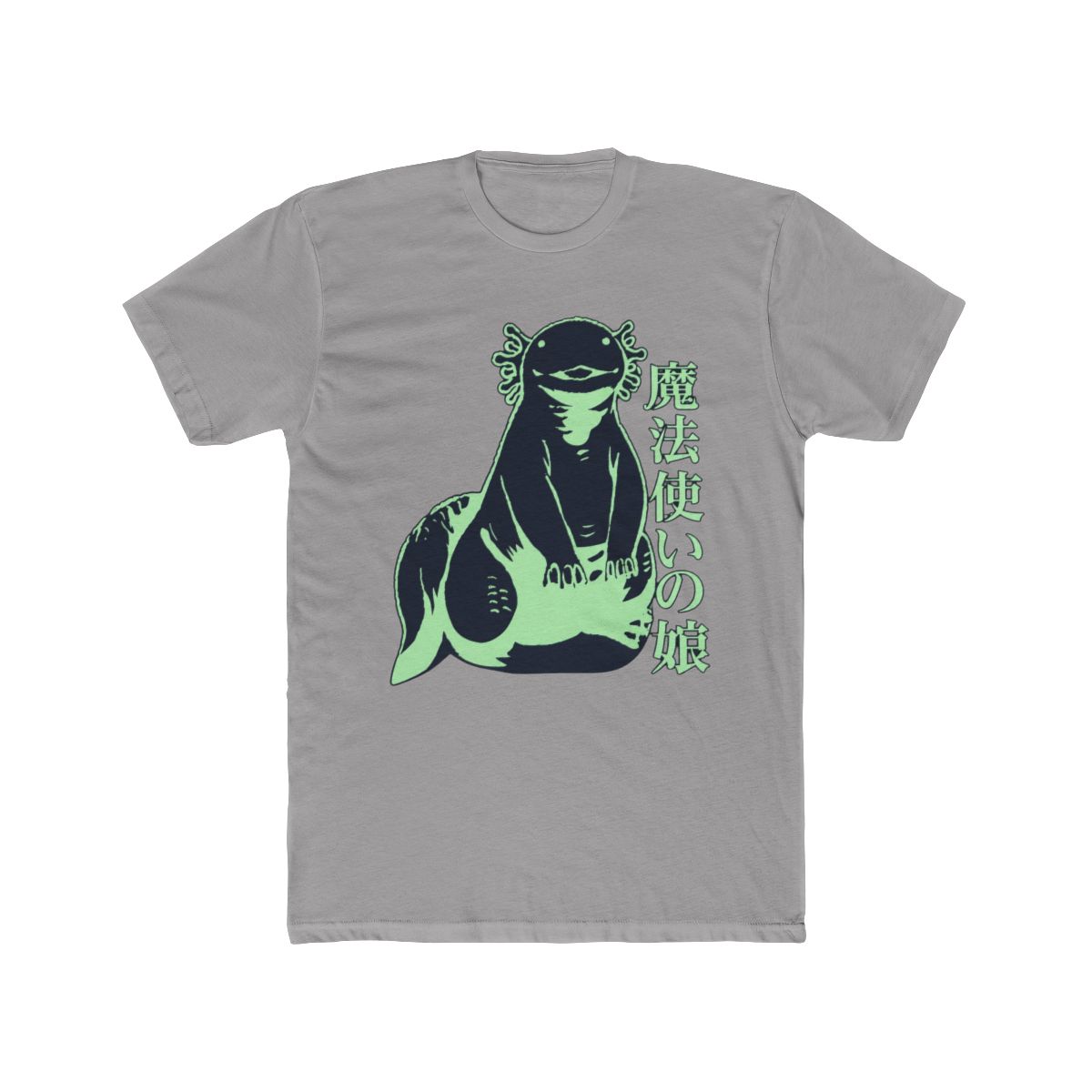 The Ancient Magus Bride Axolotl Salamander T Shirt Shirt Size XL Navy Blue | The Ancient Magus' Bride - alternate angle 2, merchandise