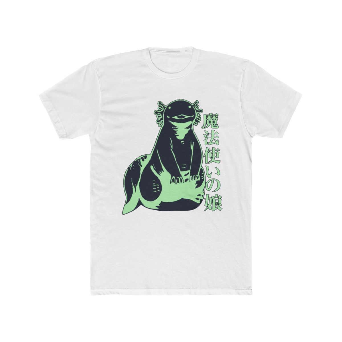The Ancient Magus Bride Axolotl Salamander T Shirt Shirt Size XL Navy Blue | The Ancient Magus' Bride - Official T-Shirts merchandise