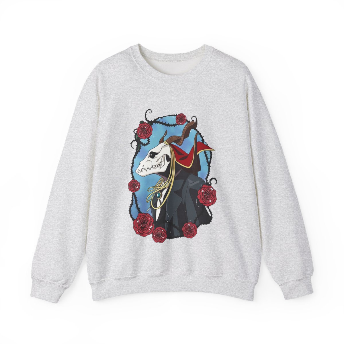 The Ancient Magus' Bride Hoodie Merch Retro Anime Print Harajuku Hoodie Hoodies - alternate angle 2, merchandise