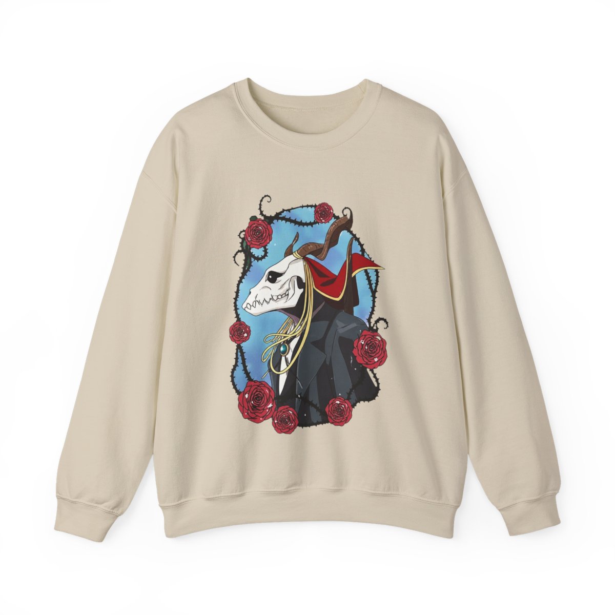 The Ancient Magus' Bride Hoodie Merch Retro Anime Print Harajuku Hoodie Hoodies - alternate angle 4, merchandise