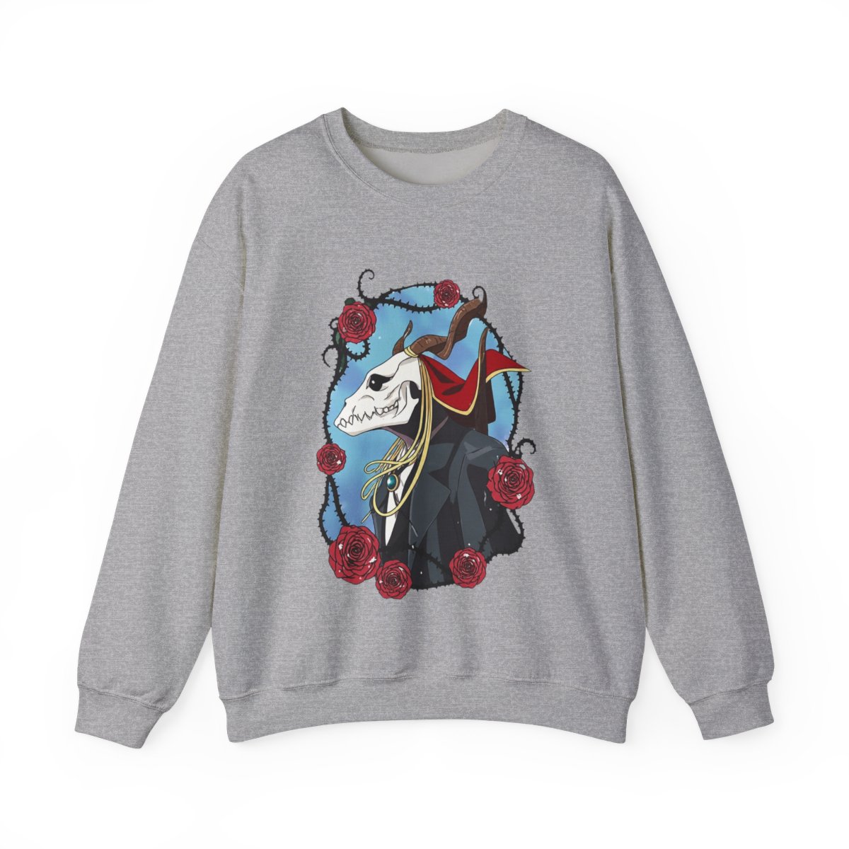 The Ancient Magus' Bride Hoodie Merch Retro Anime Print Harajuku Hoodie Hoodies - alternate angle 5, merchandise