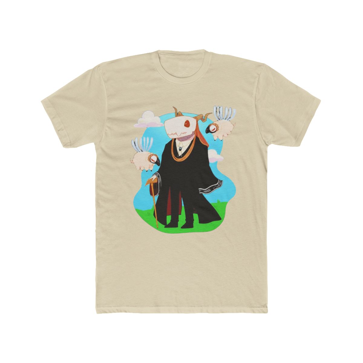 Official chibi Elias Ainsworth The Ancient Magus' Bride Anime Art T Shirt - 2020 Trending Tees - alternate angle 4, merchandise