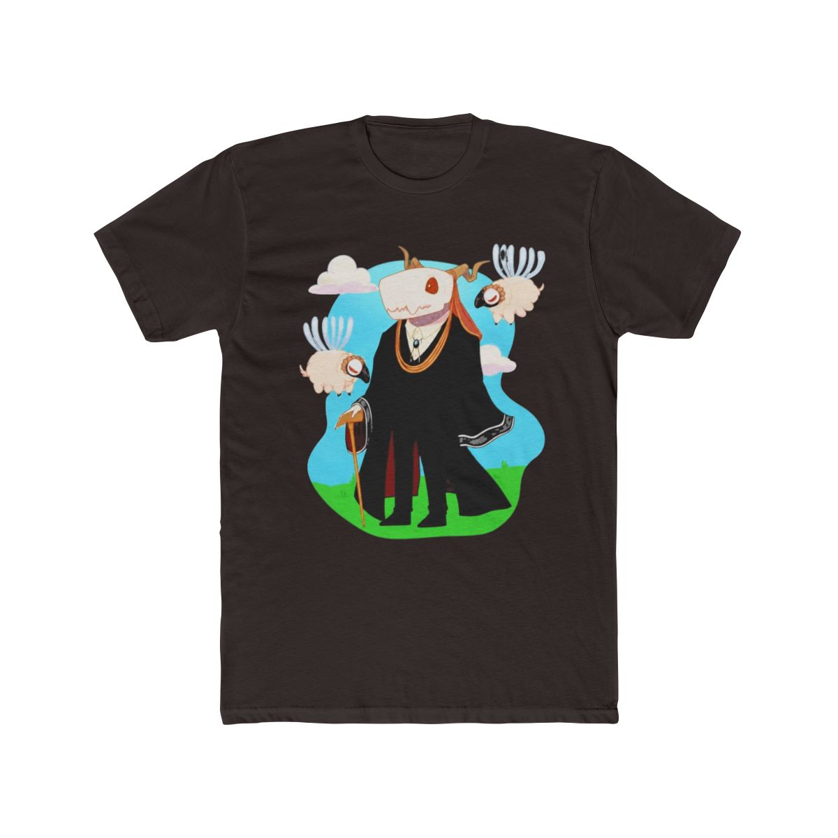 Official chibi Elias Ainsworth The Ancient Magus' Bride Anime Art T Shirt - 2020 Trending Tees - alternate angle 3, merchandise