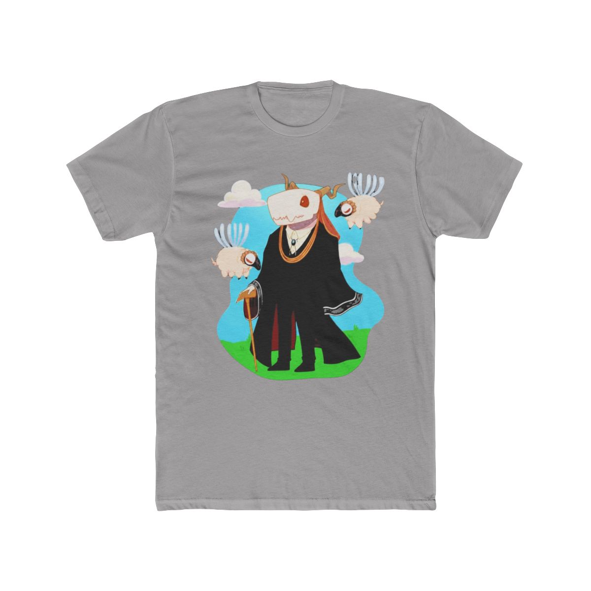 Official chibi Elias Ainsworth The Ancient Magus' Bride Anime Art T Shirt - 2020 Trending Tees - alternate angle 2, merchandise